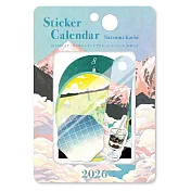 【日本A.P.J】2026 月曆貼紙 ‧ Natsumi Kachi