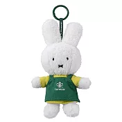 [星巴克]miffy70綠圍裙吊飾