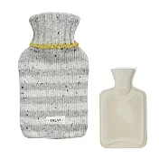 【日本現代百貨】TALVI 北歐條紋 保暖熱水袋0.5L ‧ 灰