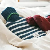 【日本現代百貨】TALVI 北歐條紋 保暖熱水袋0.5L ‧ 藍