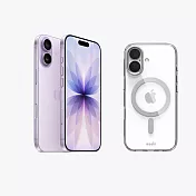 iPhone 17 512G手機+moshi磁吸透明保護殼組合