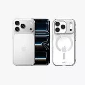 iPhone 17 ProMax 256G手機+moshi磁吸透明保護殼組合