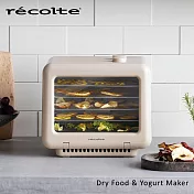 recolte日本麗克特 Dry Food & Yogurt 乾果機 RFD-2 奶油白