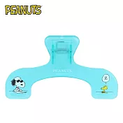 【日本正版授權】UKANMURI CLIP 史努比 書本固定夾 Snoopy/PEANUTS - 薄荷綠款