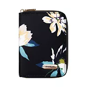 《TRAVELON》對開拉鍊護照包 - 花卉