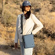 《TRAVELON》Voyages 3層防盜斜背包 - 杜松青