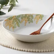 【日本Minoru】Mimosa含羞之草 陶瓷深盤22.3cm