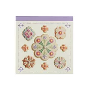 【日本Green Flash】甜點藝術家KUNIKA聯名 方形便條本 ‧ 紫色