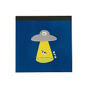 【日本Green Flash】神秘目擊！未確認生物系列 方形便條本 ‧ 幽浮