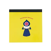 【日本Green Flash】神秘目擊！未確認生物系列 方形便條本 ‧ 弗拉特伍茲怪物