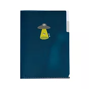 【日本Green Flash】神秘目擊！未確認生物系列 雙層資料夾A5 ‧ 幽浮