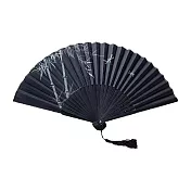 【上手家居】墨彩古風折扇(扇子/折疊扇/摺扇/摺疊扇) 墨染竹形