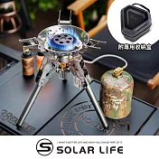 Pro Kamping領航家 暴焱爐-黑焱版 PK-34BK.登山瓦斯爐 蜘蛛爐高山爐 攻頂爐迷你爐 露營防風爐頭 登山露營爐具