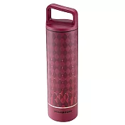 [星巴克]紅色格紋不鏽鋼瓶