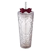 [星巴克]24OZPRISM紅緞帶TOGO冷水杯