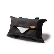 點子包【icleaxbag】車載三用面紙套 面紙盒 車用 汽車內裝 調節式設計 前後座都能用 兩件更優惠 台灣製造- 深灰色
