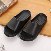 333家居鞋館 文青粉漾休閒拖鞋(3色)  黑24