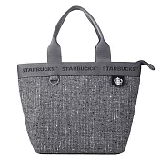 [星巴克]灰女神毛呢風船型提袋