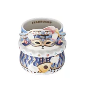 [星巴克]狂歡面具小熊馬克杯