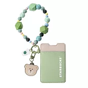 [星巴克]小熊串珠證件夾