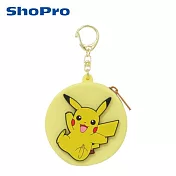 【日本正版授權】寶可夢 矽膠 造型零錢包 - 皮卡丘