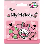 三麗鷗好吃西瓜SUPERCARD悠遊卡 美樂蒂【受託代銷】