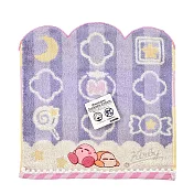 【日本丸真】星之卡比 造型純棉小方巾 休息時間