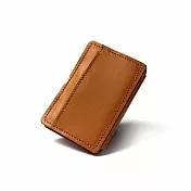 點子包【icleaxbag】單手磁吸卡匣 票卡夾 日常通勤 單手感應 出國旅遊 卡片收納 質感 簡約 預購款 淺棕色