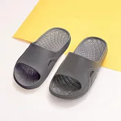 333家居鞋館 純色休閒防滑拖鞋 黃24