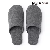 【MUJI 無印良品】柔軟拖鞋/XL/灰色27.5-30 cm用