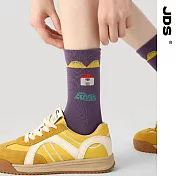 【JDS設計襪】精梳棉塗鴉設計襪 火山夢屋/房子