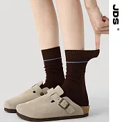 【JDS設計襪】精梳棉塗鴉設計襪 海鹽麻薯/一條