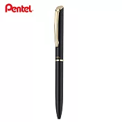PENTEL ES極速鋼珠筆金夾0.5 黑桿