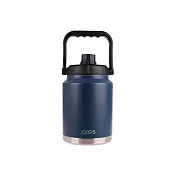 Oasis 雙層真空大容量保溫壺 2100ml - 深藍