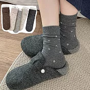 【Missking 1983】法式小碎花無骨中筒襪 (4雙組)