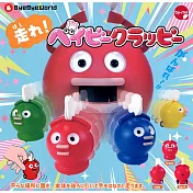 【日本正版授權】全套4款 迴力寶寶 拍手機器人 扭蛋/轉蛋 101144