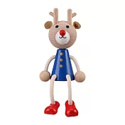【日本Mark’s】Hracky聖誕木偶擺飾 ‧ 馴鹿/藍色