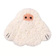 【日本Mark’s】Felt & Knit手工毛氈聖誕杯墊 ‧ 雪怪/白色