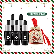 LANCOME 蘭蔻 超極限肌因賦活露聖誕限量組[賦活露(7ml)X5+聖誕收納袋]-聖誕交換禮物-國際航空版