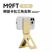 美國MOFT 瞬變卡包三角支架 MOVAS™ - 布丁黃