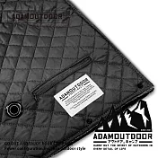 ADAMOUTDOOR｜ USB急速加熱暖心毯 (ADHB-USB1170) 黑