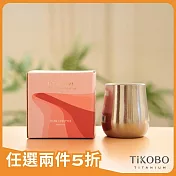 【鈦工坊TiKOBO】純鈦雙層小酒杯_70ml