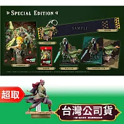 任天堂《薩爾達無雙 封印戰記》中文限定版+任天堂《amiibo 公仔》魔王加儂多夫［薩爾達傳說：王國之淚］ ⚘ Nintendo Switch ⚘ 台灣公司貨