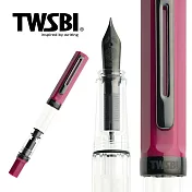 三文堂 TWSBI 鋼筆 / ECO / 李紅 & 黑鈦 / F