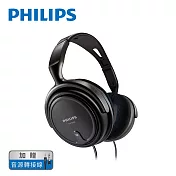 PHILIPS 強勁40mm單體HI-FI立體聲耳罩式有線音效耳機-SHP2100 黑