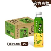 【金車】波爾茶無糖綠茶580mlx24瓶/箱