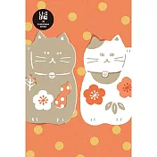 【日本Wa-Life】冬限定｜復古印刷明信片 ‧ 招福招財貓