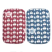 【Kusuguru Japan】日本眼鏡貓 2入組 多功能紗布巾 30X20cm- Michyoro San款 - 單一款式