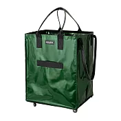 【HULKEN】浩肯包2.0 大型購物車 環保購物袋 折疊推車(小) 綠色
