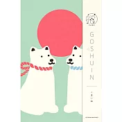 【日本Wa-Life】御朱印帳/集章本 福 ‧ 狛犬